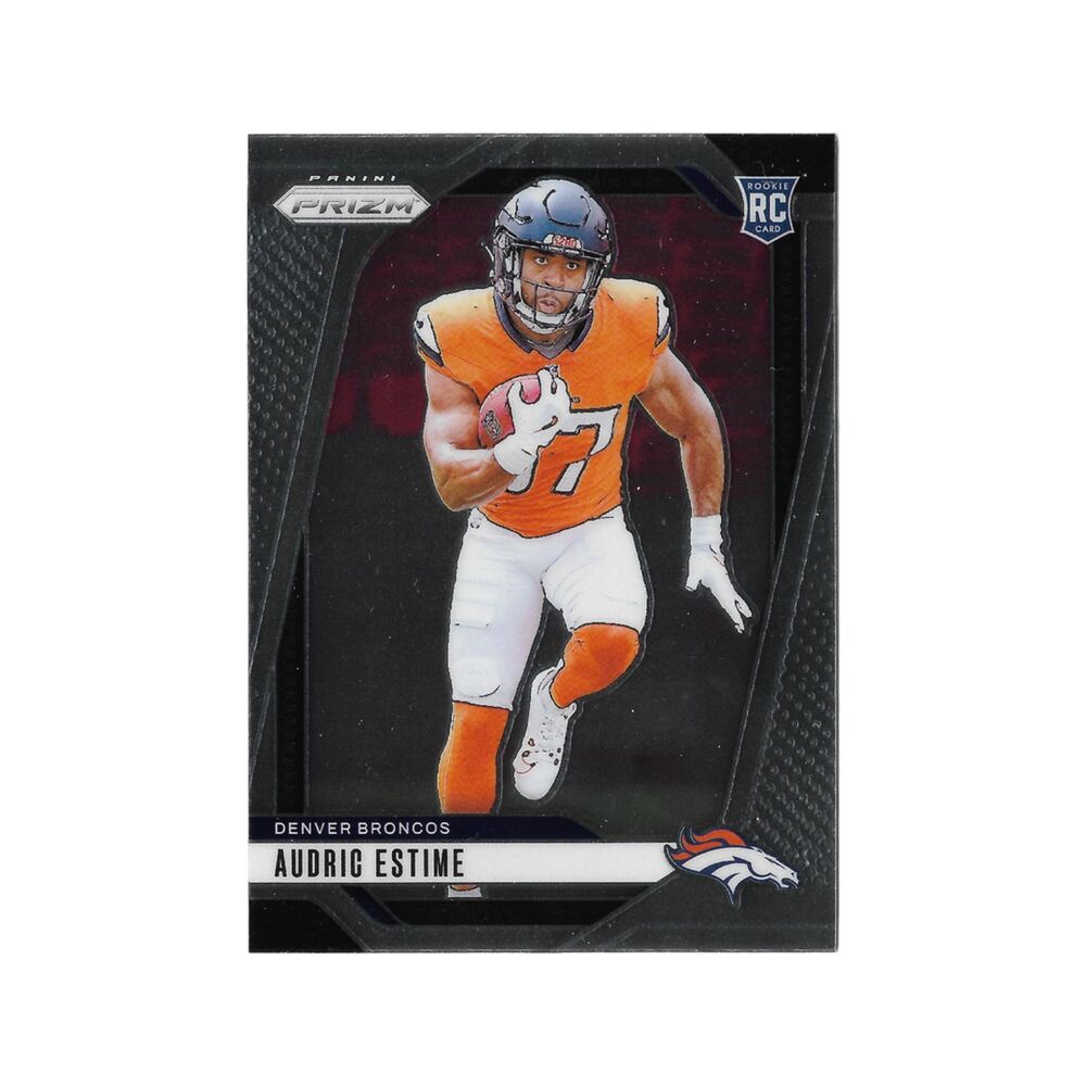 2024 Panini Prizm Audric Estime Rookie Base Football Card #306
